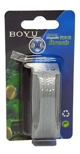 LIMPADOR MAGNETICO FLUTUANTE BOYU P/ VIDRO CURVO WD-901A MINI (P/ 3MM)